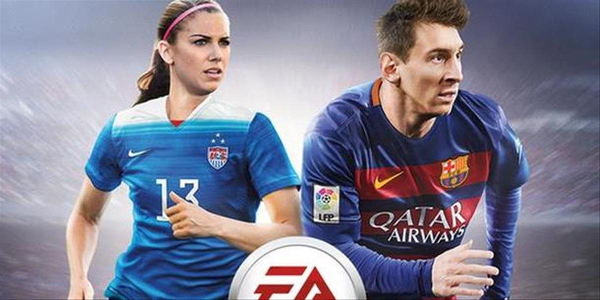 Alex Morganová historicky prvou ženou na obale videohry Fifa 16