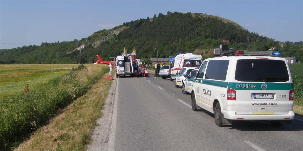 Zrážka áut si vyžiadala dvoch zranených poľských občanov