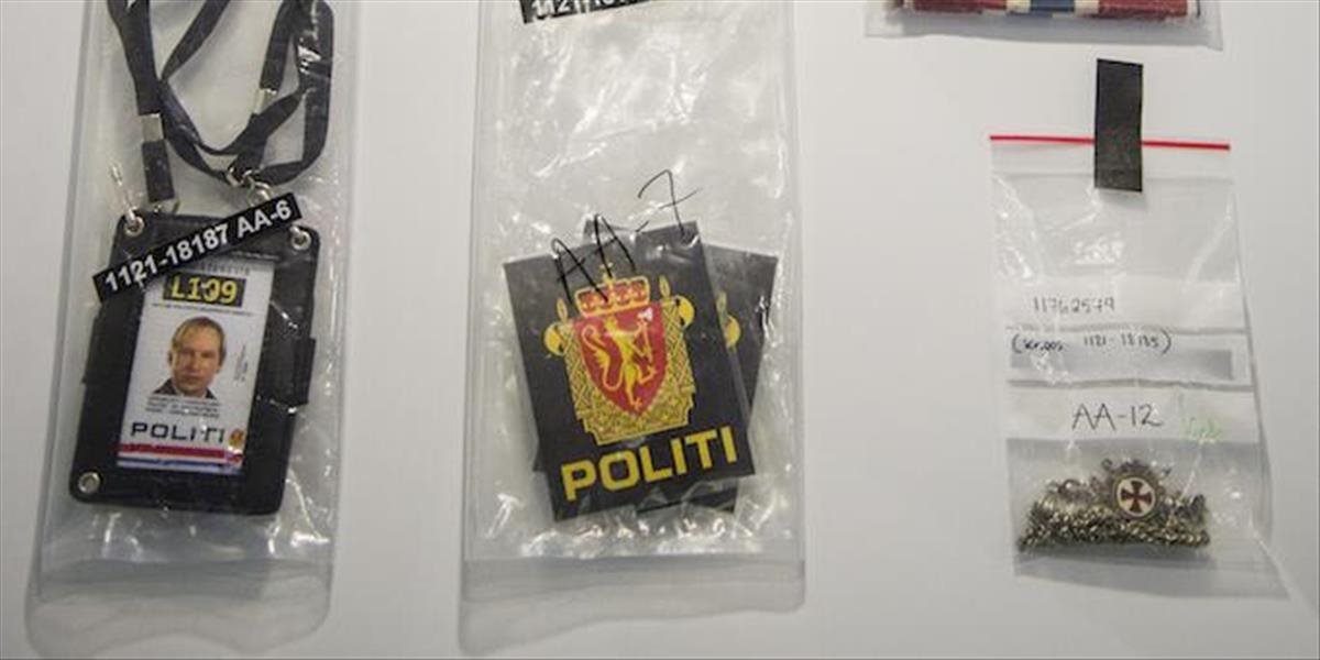 V Osle vystavili predmety spojené s Breivikovým teroristickým útokom
