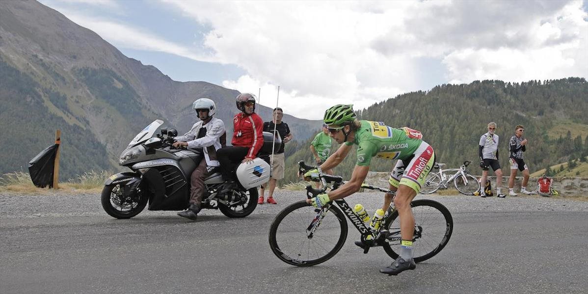 Veľké gesto Sagana: Contadorovi dal po páde svoj bicykel