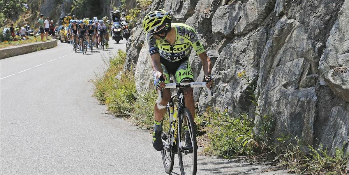 TdF: Contador sa sústredí už iba na boj o tretie miesto