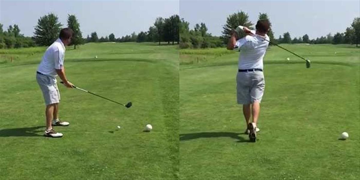 VIDEO Nepodarený golfový odpal zabil čajku