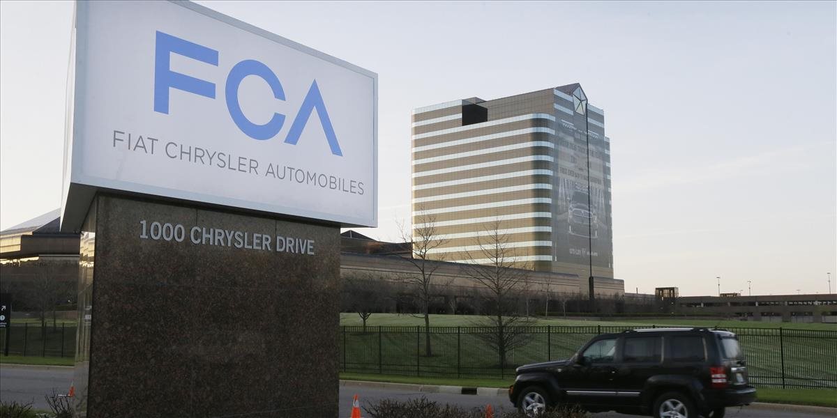 Automobilka Fiat Chrysler zaplatí rekordnú pokutu 105 miliónov USD
