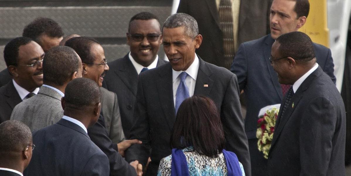 Obama pricestoval do Etiópie ako prvý americký prezident