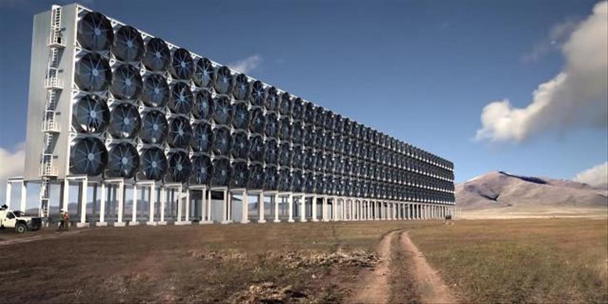 VIDEO Gigantická stena ventilátorov absorbuje oxid uhličitý priamo zo vzduchu