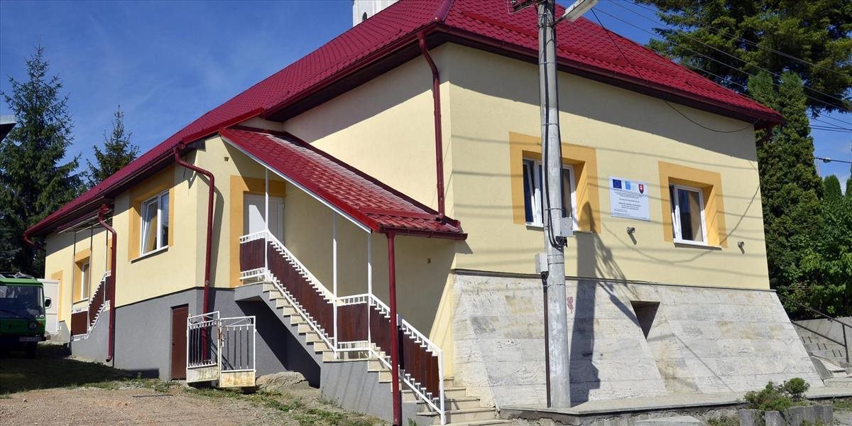 V obci Bystrany vybudovali nové komunitné centrum, na Spiši pribudnú ďalšie