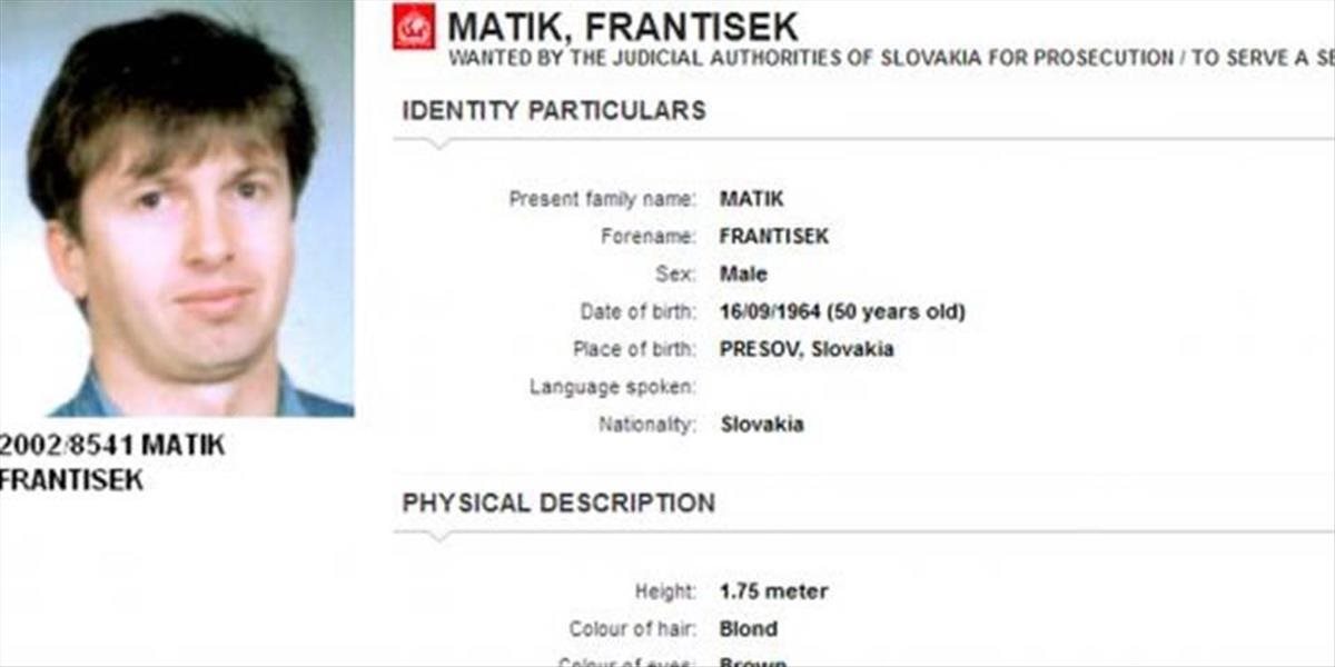 František Matík je v rukách srbskej polície: S vydaním pomáha aj ministerstvo zahraničných vecí