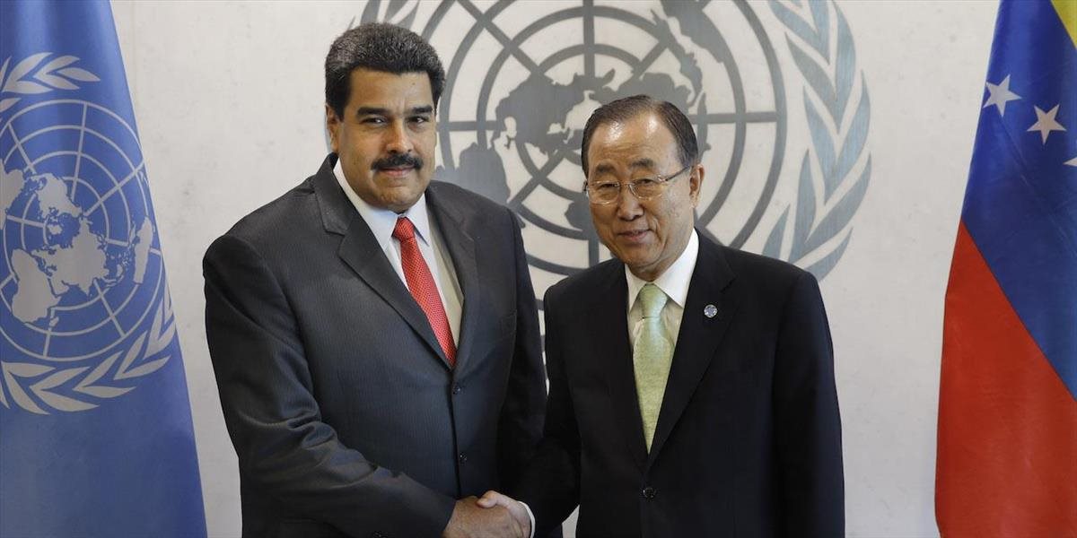 Venezuelský líder Maduro prišiel do New Yorku rokovať s Pan Ki-munom o Guyane