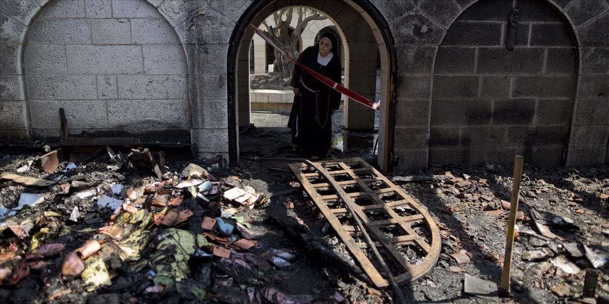 Židovskí extrémisti v Izraeli podpálili katolícky kostol v boji proti kresťanstvu