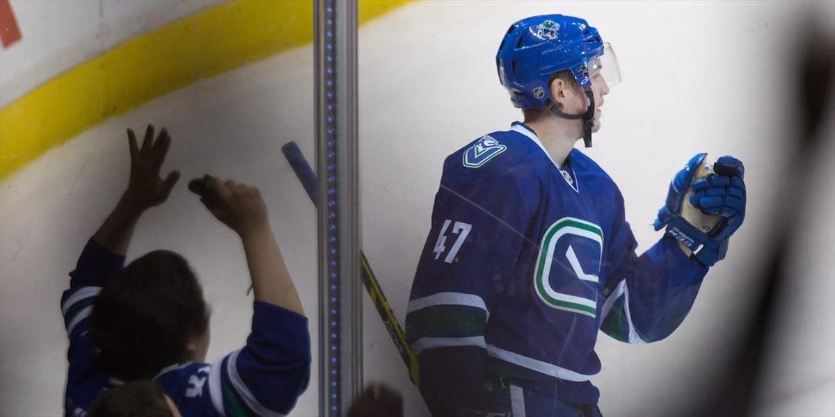 NHL: Bärtschi sa dohodol s Vancouverom na novej zmluve