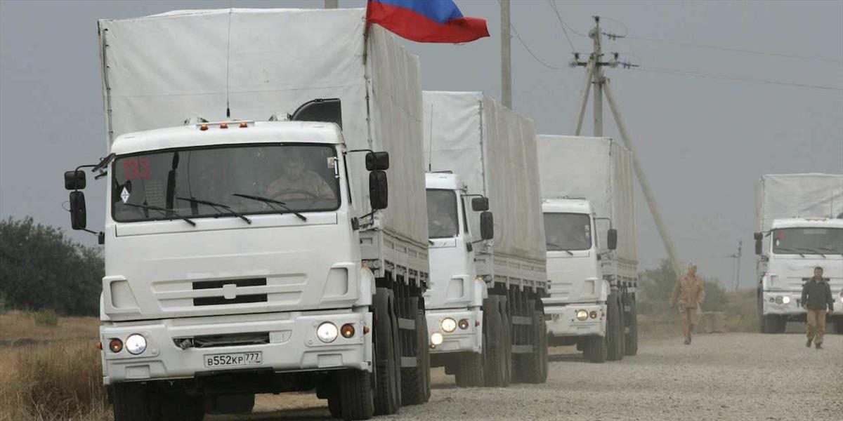 Rusko vyslalo do Donbasu ďalší humanitárny konvoj