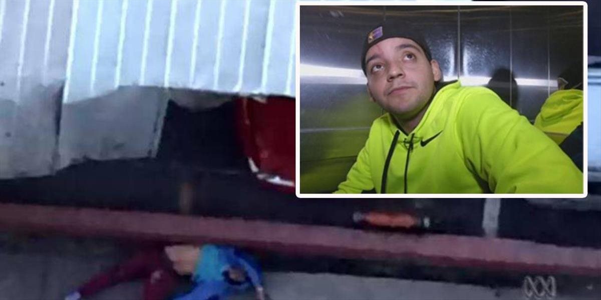 VIDEO Neuveríte: Mladík prežil pád zo 17. poschodia