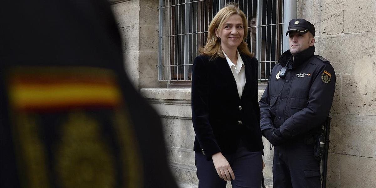 Španielsky súd znížil kauciu pre obžalovanú princeznú Cristinu