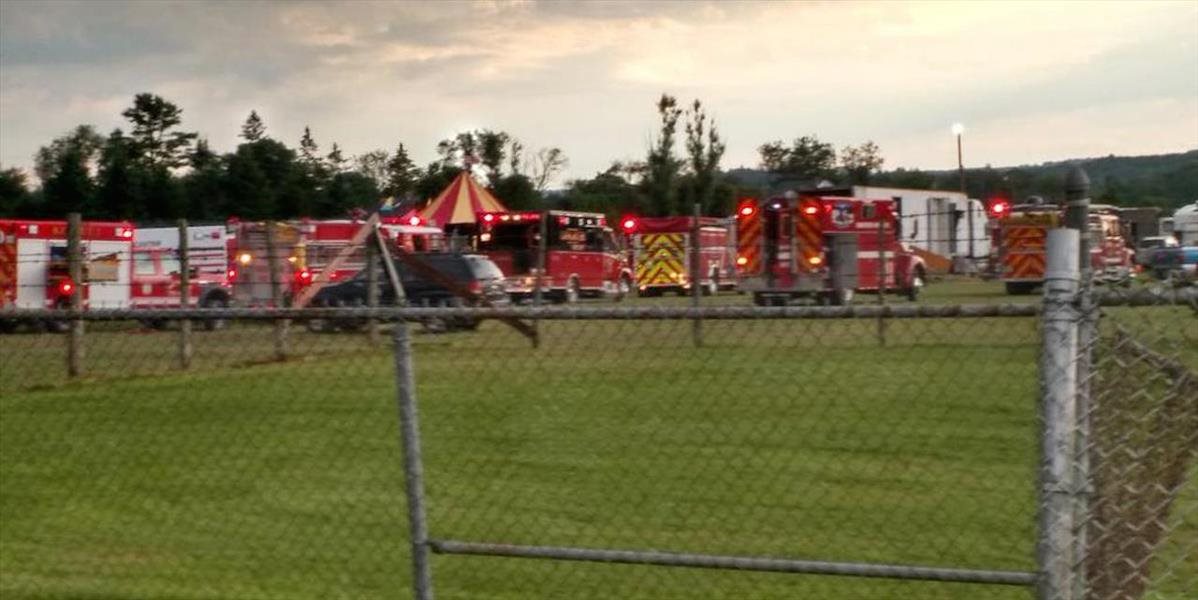 V USA sa zrútil cirkusový stan: Zahynuli dvaja ľudia, 15 ďalších utrpelo zranenia