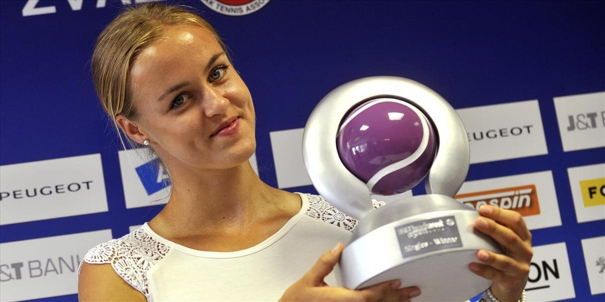 WTA St. Petersburg: Karolína Schmiedlová získala za júl dve anketové nominácie