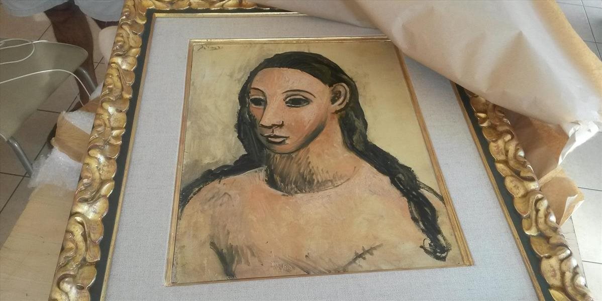 Colníci zhabali na Korzike Picassov obraz v hodnote miliónov eur