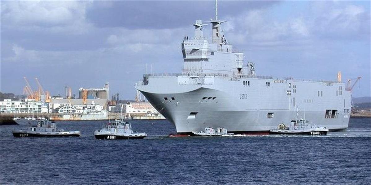 Rusi z lodí Mistral odmontujú bojové vybavenie, Francúzsko za zrušenie zmluvy zaplatí menej