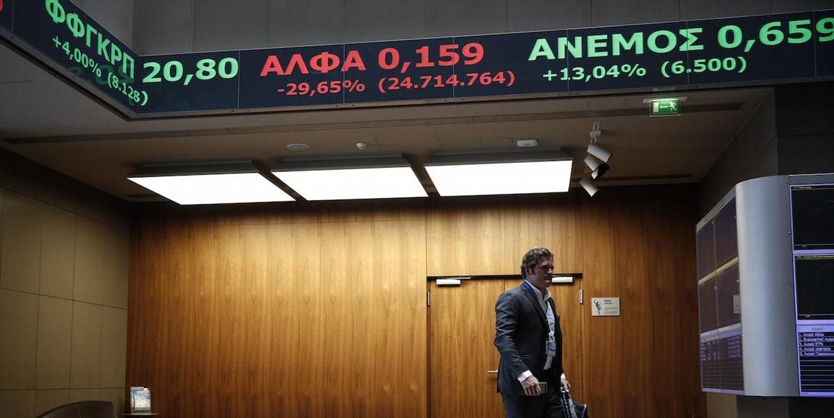 Grécky akciový trh dnes ožil