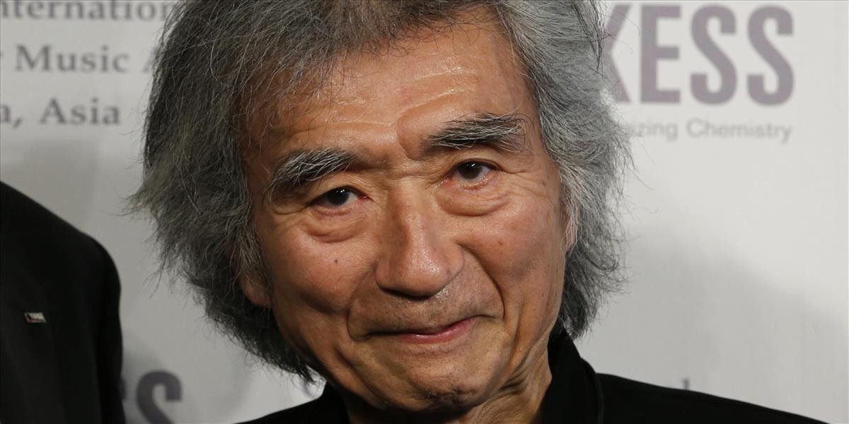 Dirigent Seiji Ozawa si pri páde poranil bedrový kĺb