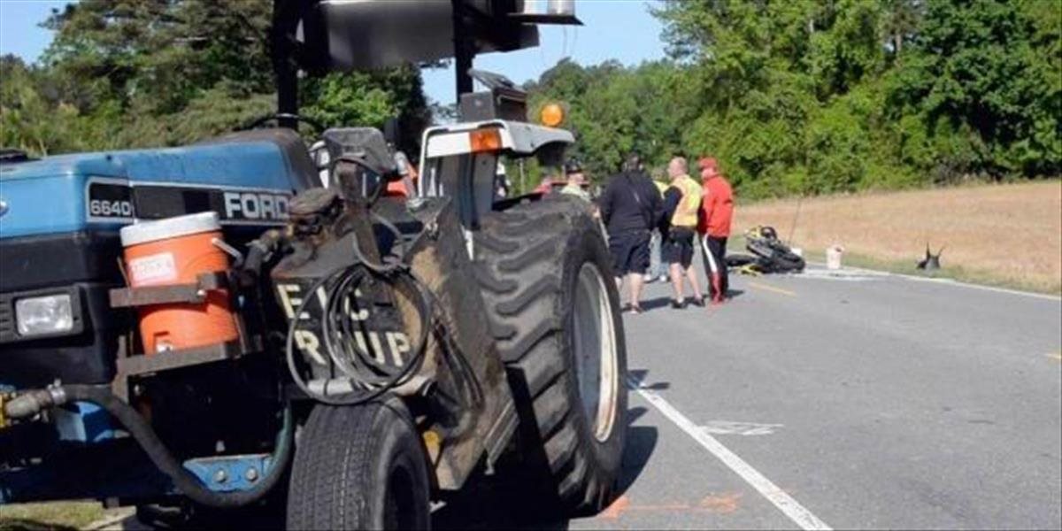 Tragédia v Liptovskom Mikuláši: Motorkár predbiehal kolónu, zrážku s traktorom neprežil