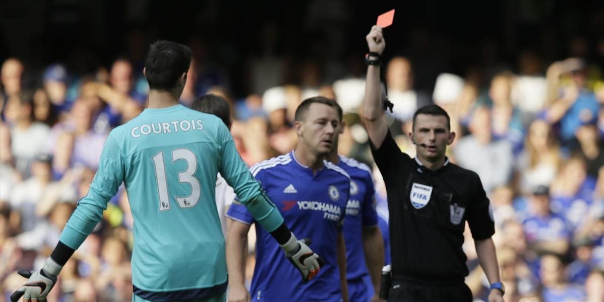 FA zamietla odvolanie Chelsea proti vylúčeniu Courtoisa