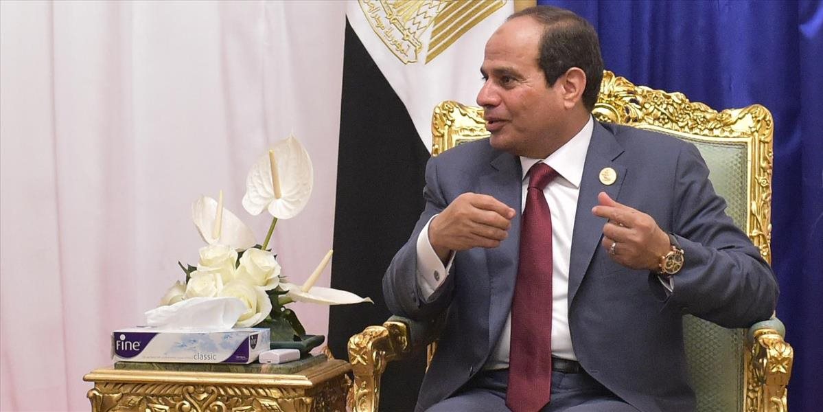 Egyptský prezident Sísí zaviedol okolo Suezského prieplavu ekonomickú zónu