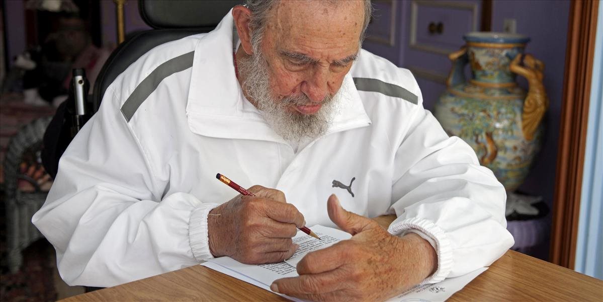 Fidel Castro skritizoval politiku USA pred otvorením ambasády v Havane