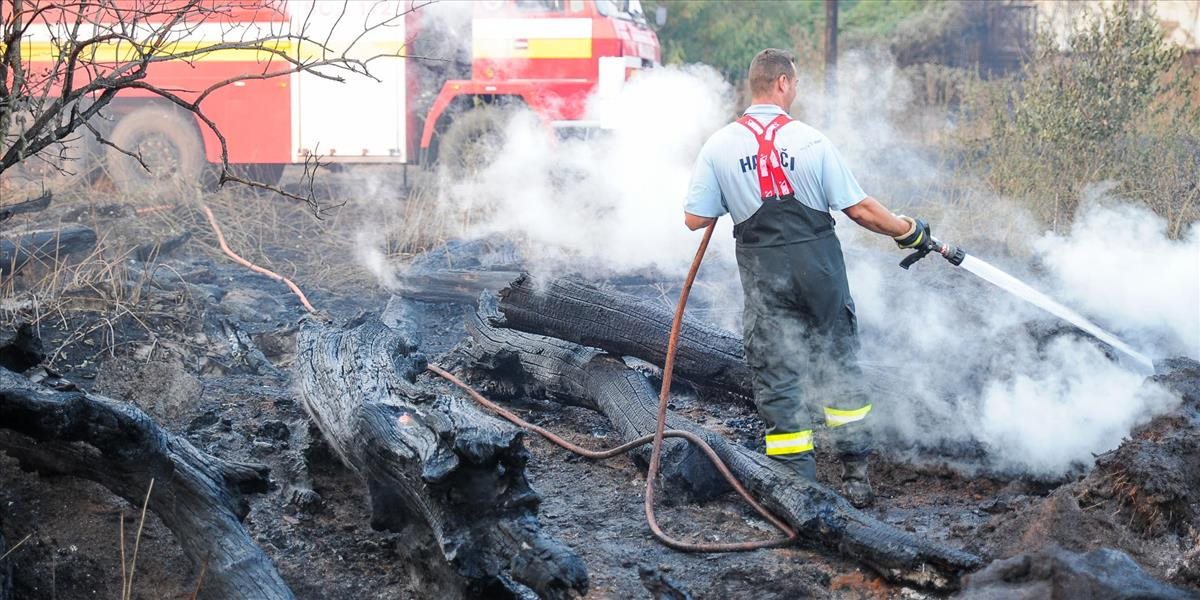 Medzi Malackami a Studienkou horí les, s požiarom bojujú desiatky hasičov