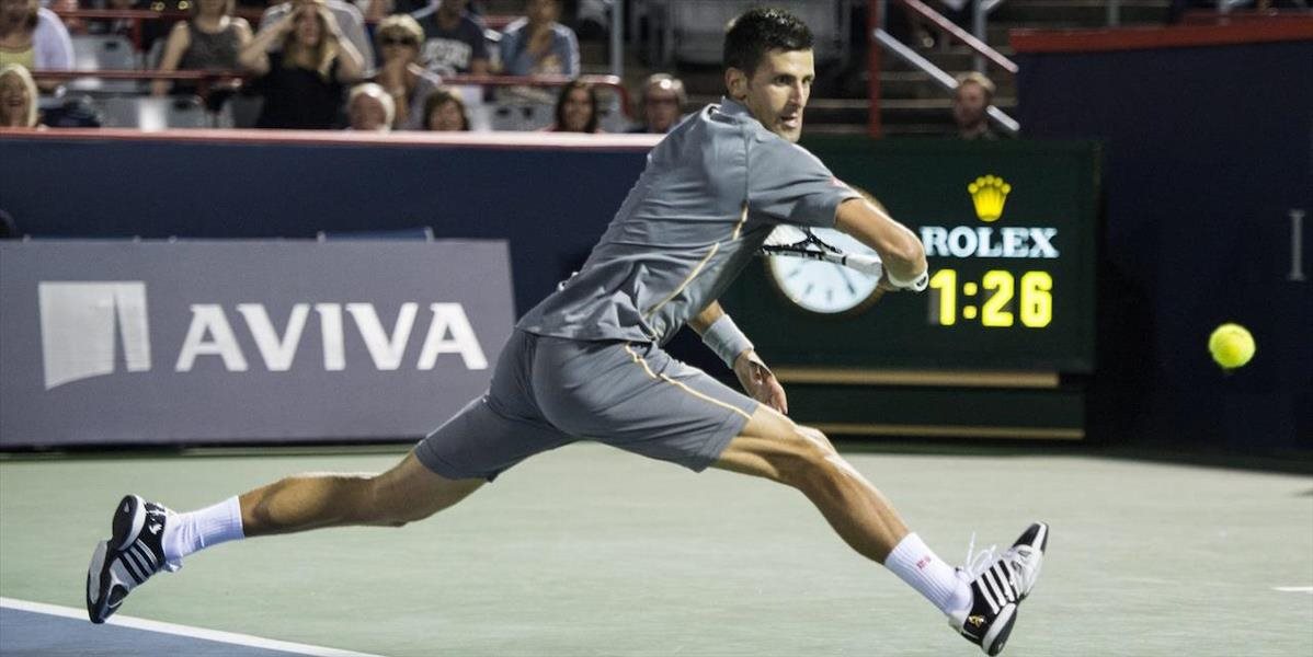 ATP Montreal: Djokovič postúpil do semifinále turnaja