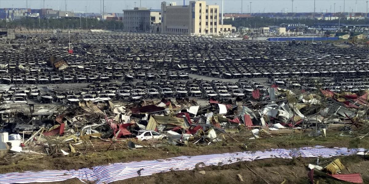 Výbuch v čínskom prístavnom meste Tchien-ťin ovplyvnil aj svetové automobilky
