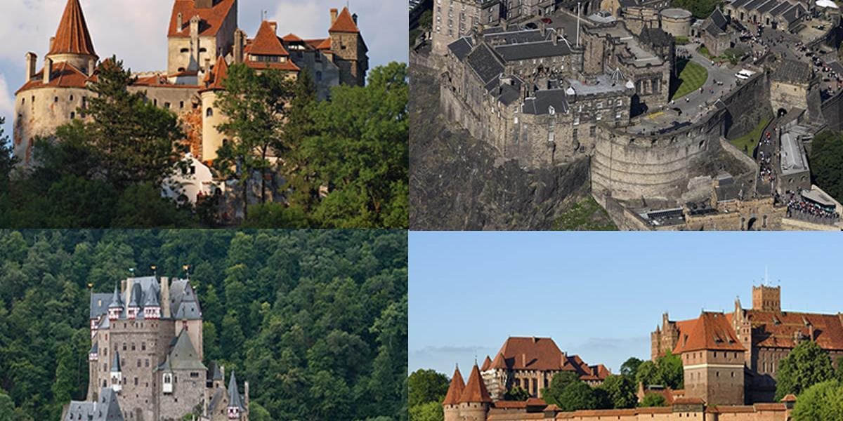 Top 10 hradov a zámkov v Európe