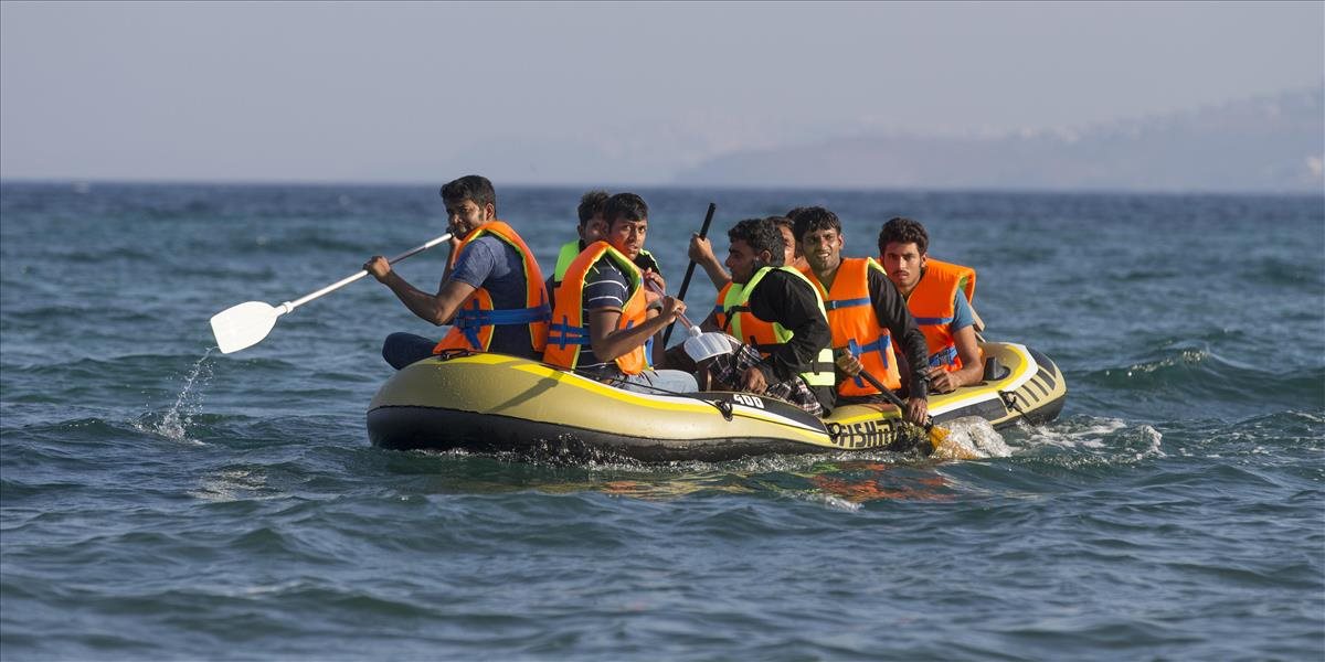 Pobrežná stráž zachránila pri gréckych ostrovoch stovky migrantov