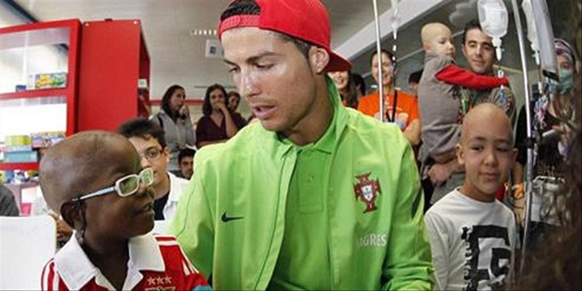 Cristiano Ronaldo je najcharitatívnejší športovec na svete