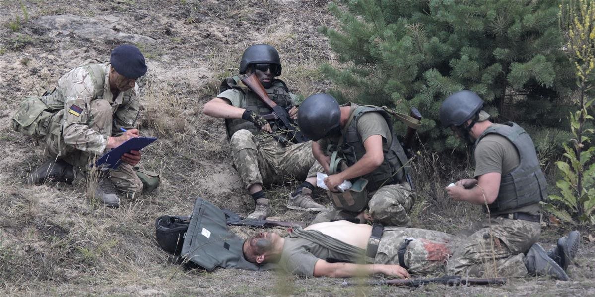 Za posledných 24 hodín na Ukrajine padli štyria vojaci, ďalší utrpeli zranenia