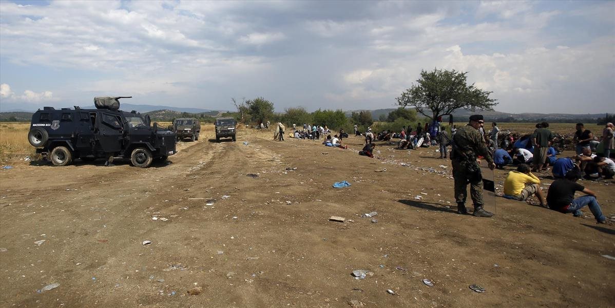 Macedónsko vyhlásilo stav núdze na hraniciach, do oblasti nasadilo vojakov