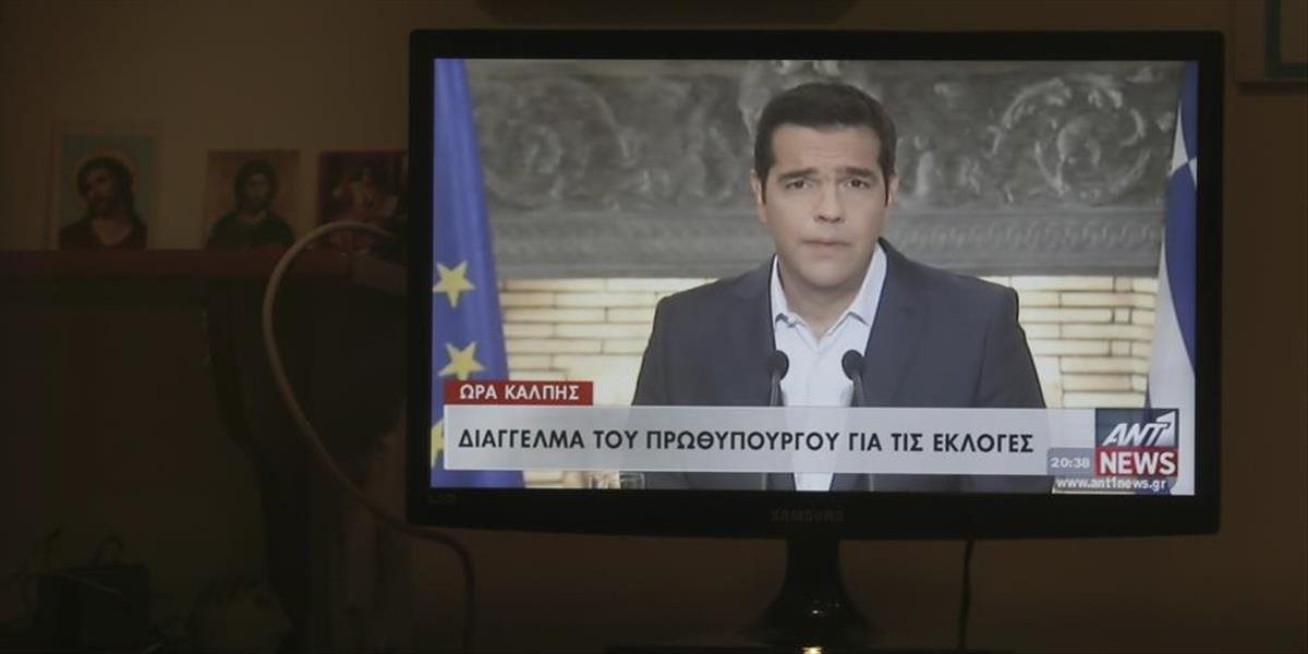 Je to oficiálne: Grécky premiér Alexis Tsipras odstupuje