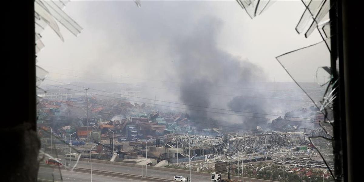 Štyri nové požiare sa rozhoreli pri mieste výbuchov v prístave Tchien-ťin