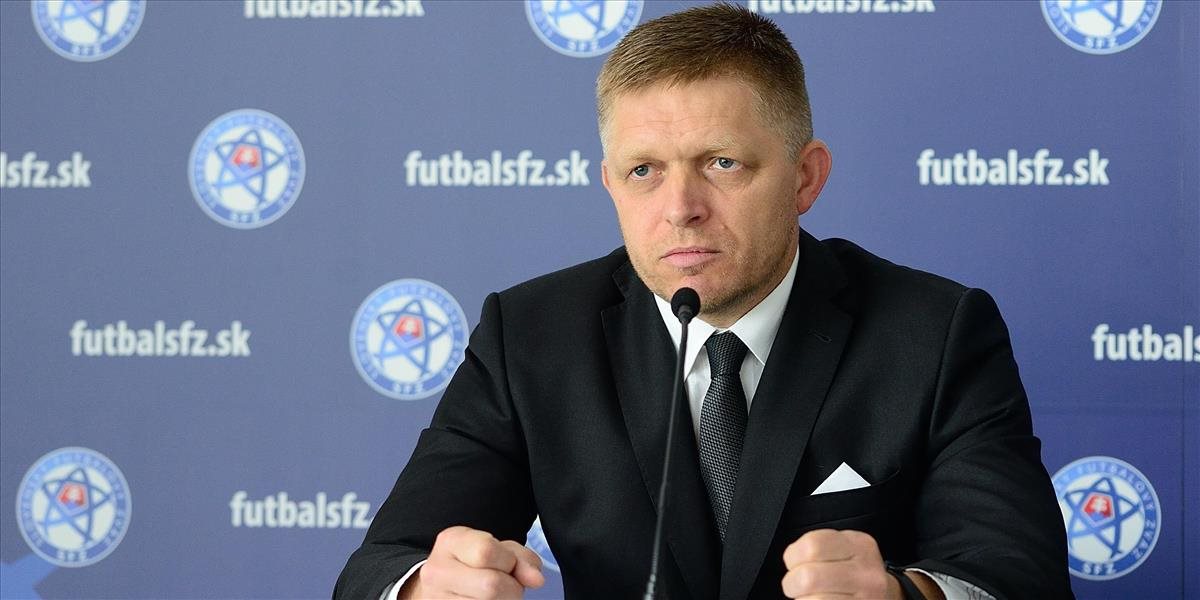 Fico: Futbal na Slovensku je sociálny fenomén, preto vládu zaujíma