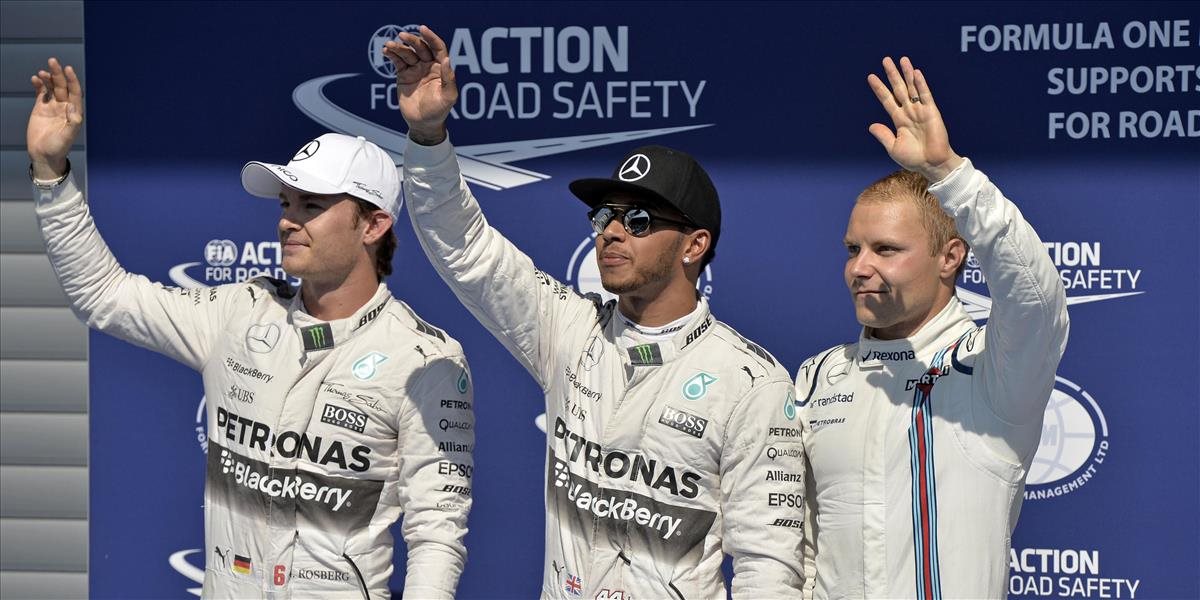 F1: Hamilton víťazom kvalifikácie na VC Belgicka