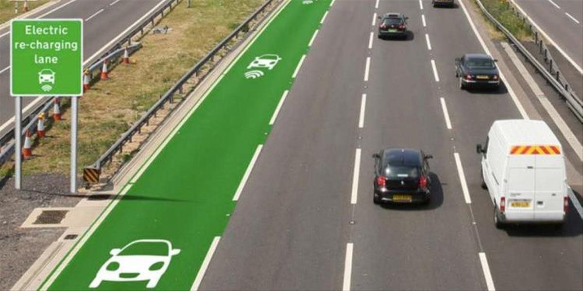 Vo Veľkej Británii začnú testovať diaľnice, ktoré dobijú váš elektromobil počas jazdy