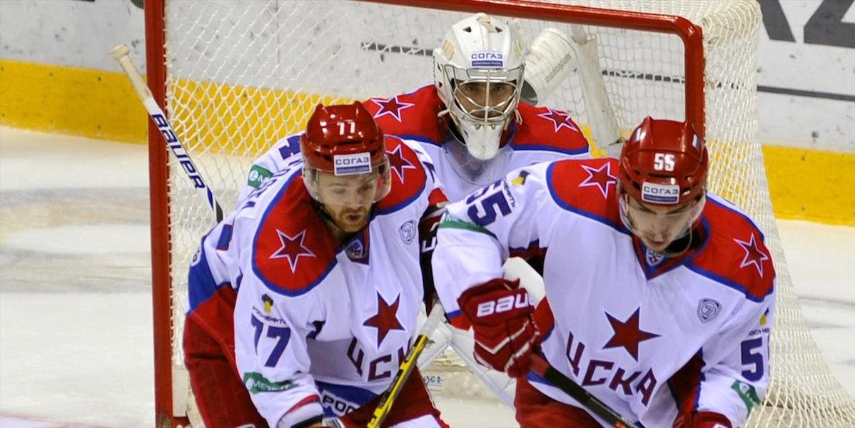 KHL: Obhajca z Petrohradu na úvod sezóny prehral doma s CSKA