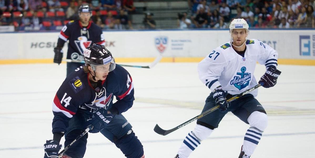 KHL: Slovan začal novú sezónou prehrou s Vladivostokom