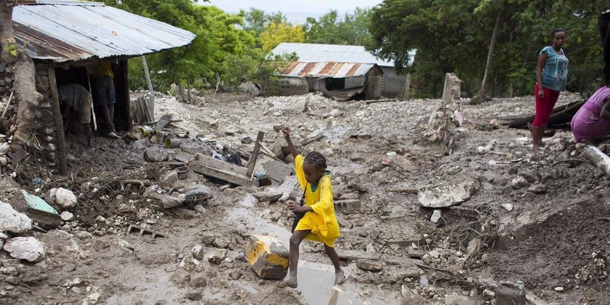 Tropická búrka Erika sa po príchode na Haiti rozptýlila