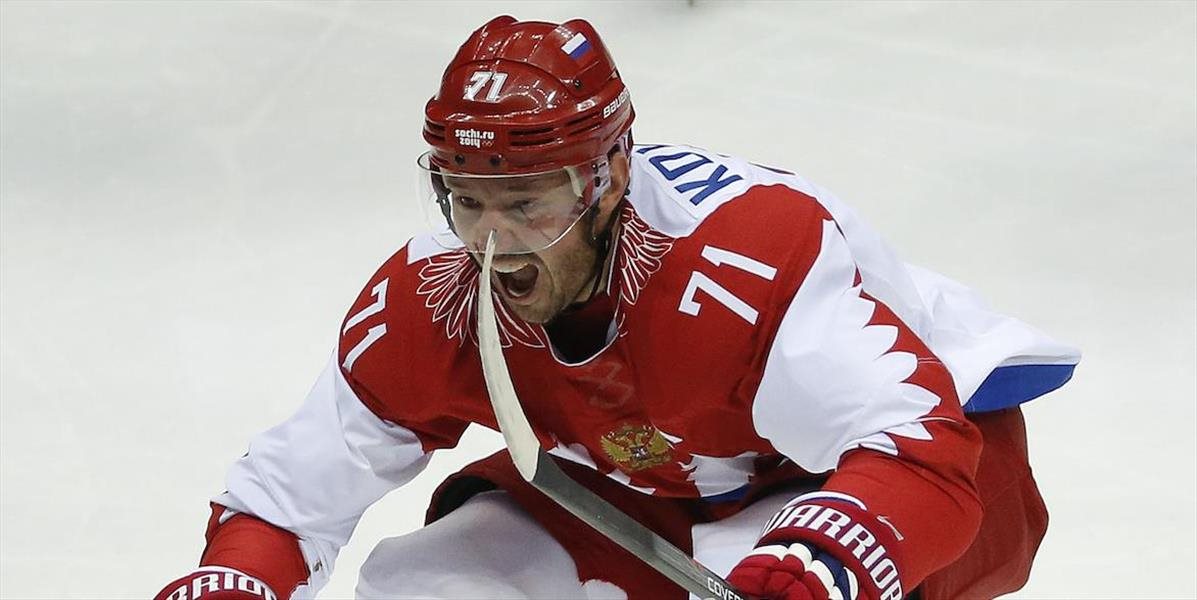KHL: Kovaľčuk si poranil koleno, dĺžka absencie nie je známa