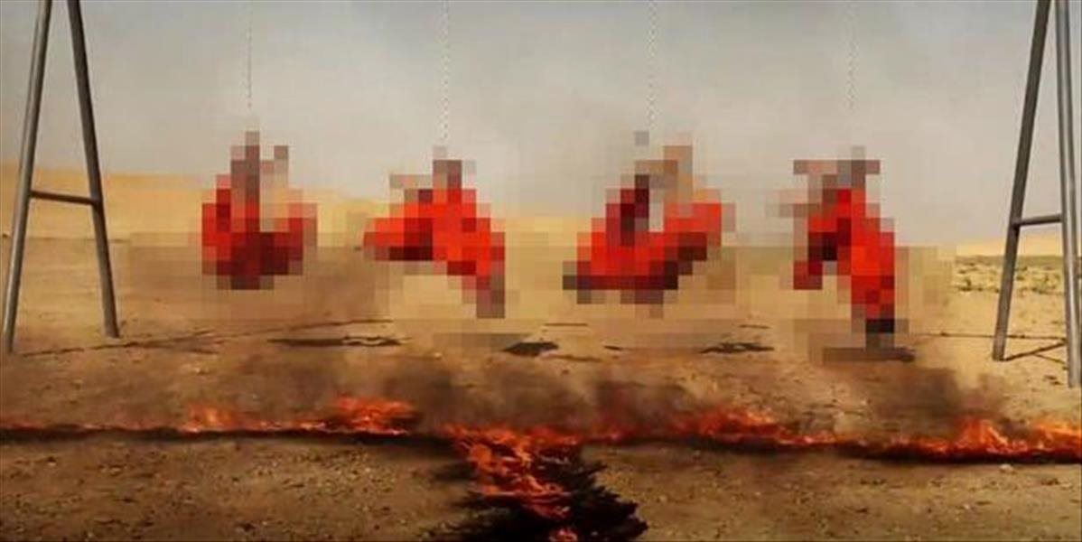 Ďalšie zverstvo: Militanti z Islamského štátu upálili zaživa štyroch zajatcov