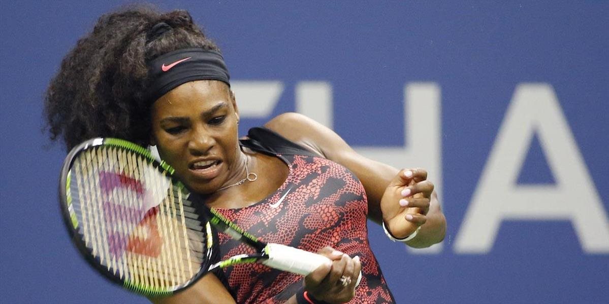 US Open: Serena už po polhodinke postúpila, súperka jej vzdala