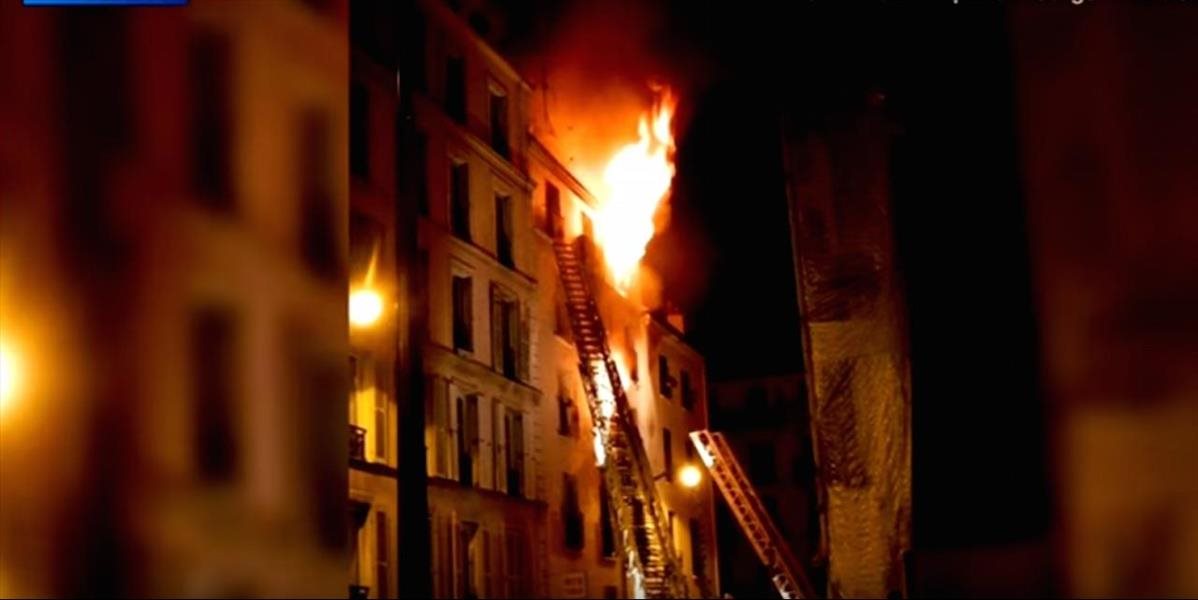 Obrovský požiar v centre Paríža: Zomrelo osem ľudí, medzi nimi i dve deti
