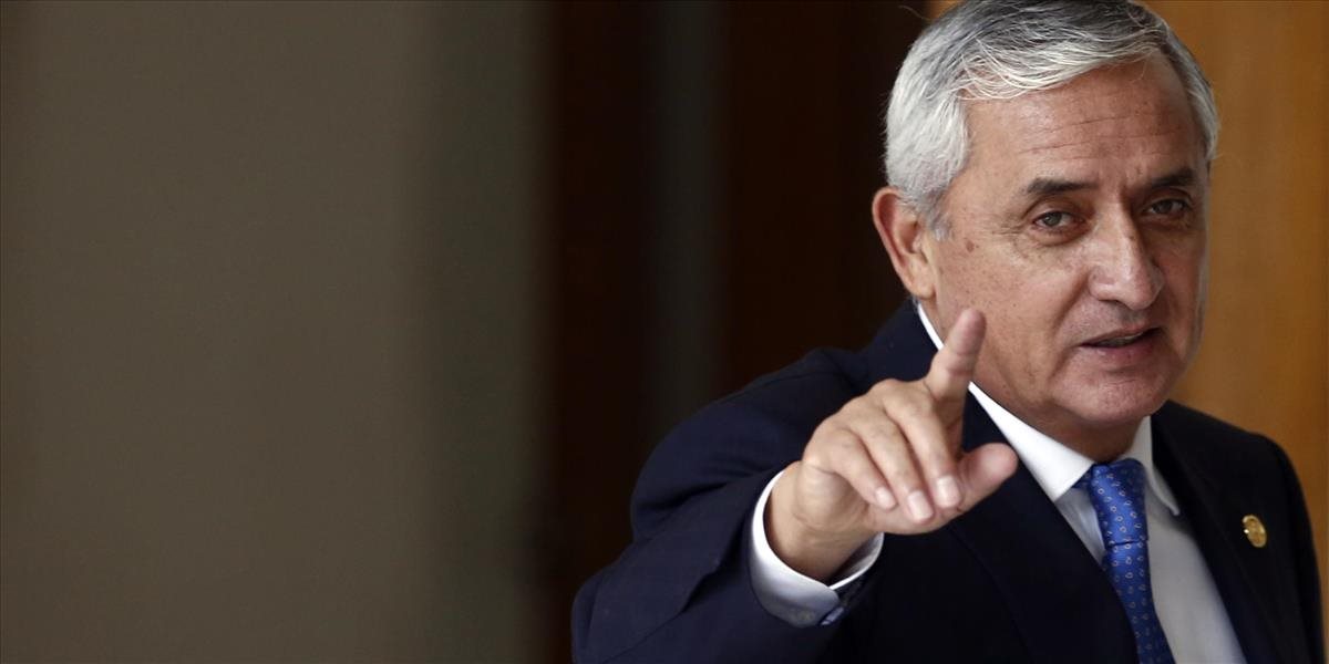 Guatemalský prezident Pérez odstúpil pre korupčný škandál z funkcie