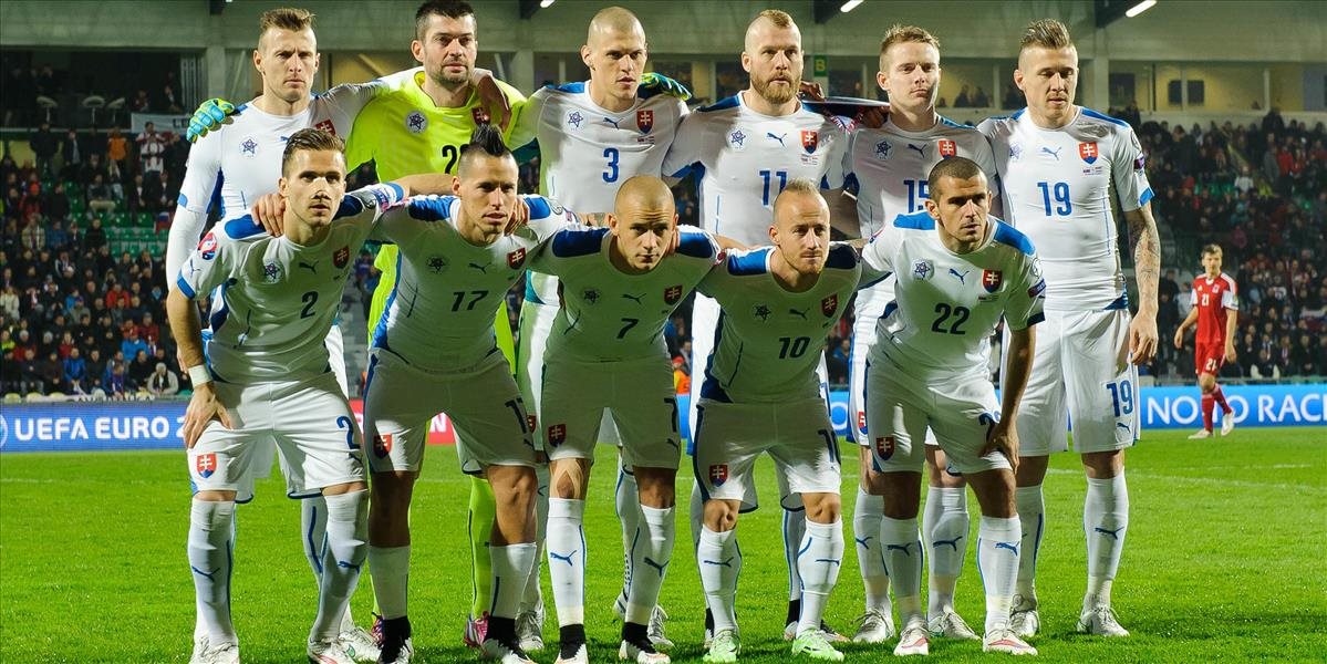 Slováci sú v rebríčku FIFA na 15. mieste