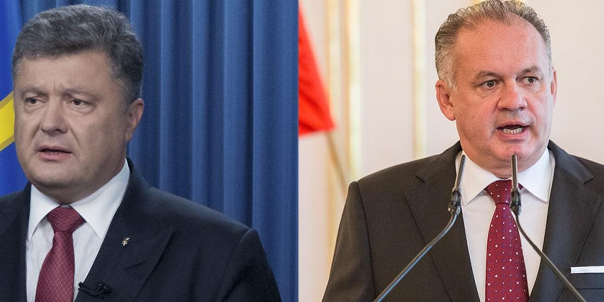 Kiska telefonoval s ukrajinským prezidentom Porošenkom
